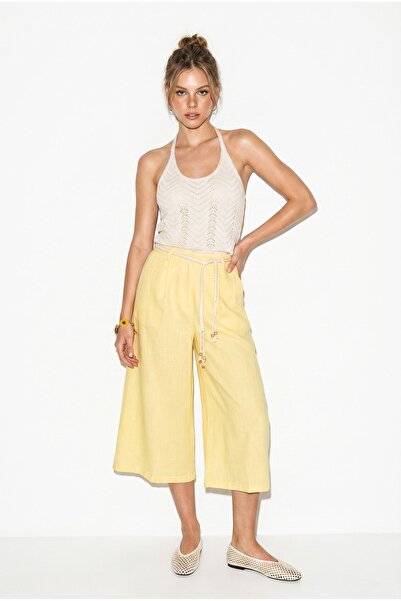 Hiccup LUCCI Pantaloni Culotte Din Poliester Pentru Femei