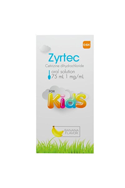 ZYRTEC Oral Solution 75MlMg/M