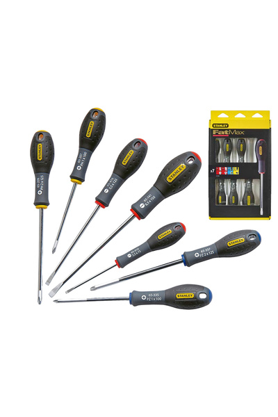 STANLEY SINCE 1913 STANLEY FATMAX SET DE ȘURUBELNIȚE 7 BUCĂȚI PŁ, PZ, PH