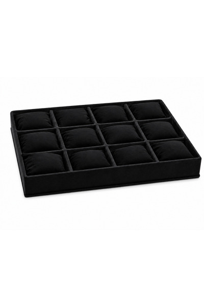 STAND MARKET Filok Coated Watch Drawer Plate Set Black