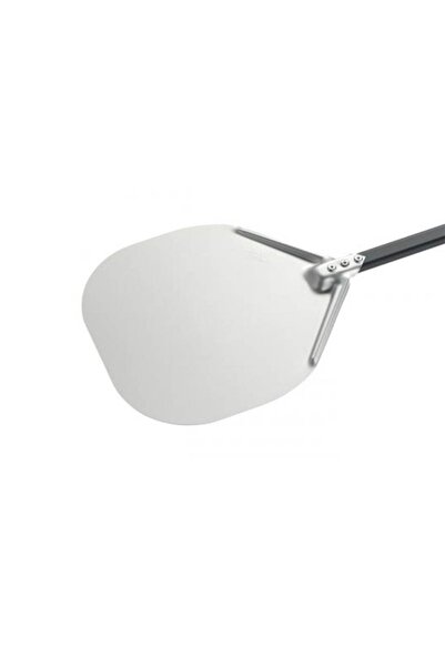 GiMetal Lopată pentru pizza Amica 36cm, L120/156cm, ovală, din aluminiu și mâ...