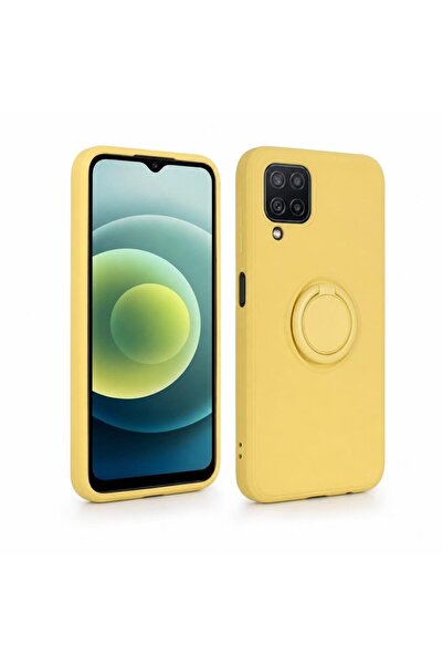 DARA Προστατευτική θήκη συμβατή με Samsung Galaxy A12, από υγρή σιλικόνη, με ...