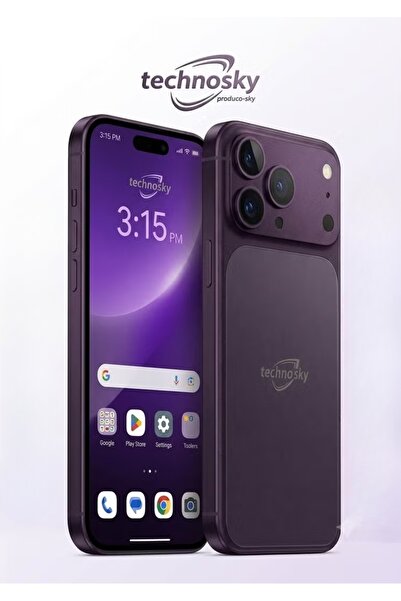 Technosky 17 Pro Max 5g Smartphone 6.6 Inch Screen 4Gb Ram 32Gb Storage 4700M...