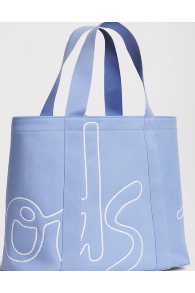 Harrods Harod's Medium Size Shoulder Bag Blue Color (Original - Harod's Inter...