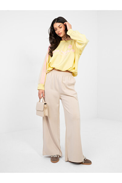 rue parıs Women's Suit, RUE PARIS, Polyester, Long Sleeve, Beige, model IT-KM...