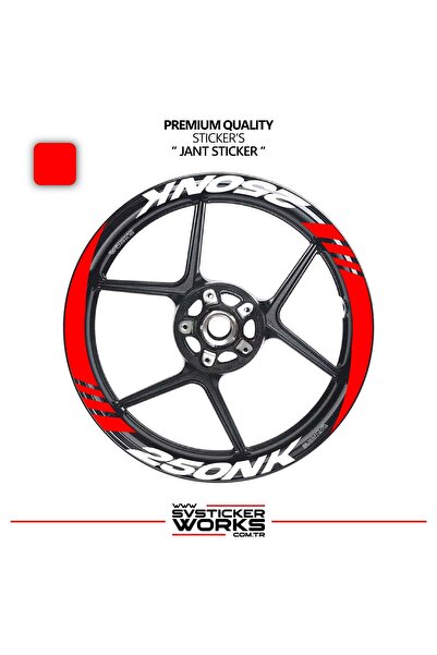 ARONA Cfmoto 250nk wide wheel rim decal sticker model 16-piece set - high qua...