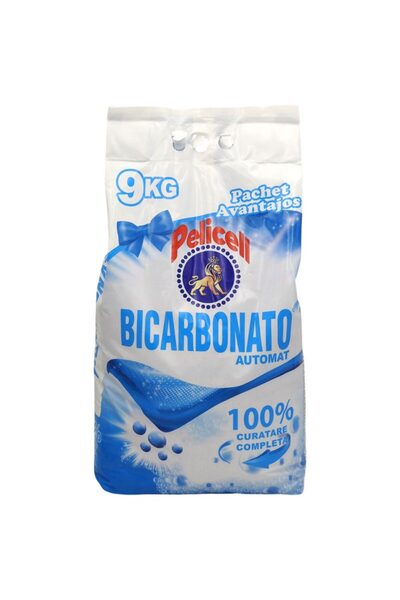 pelicell Detergent pentru Rufe Automat, Pelicell, 9 kg Bicarbonat 120 spalari