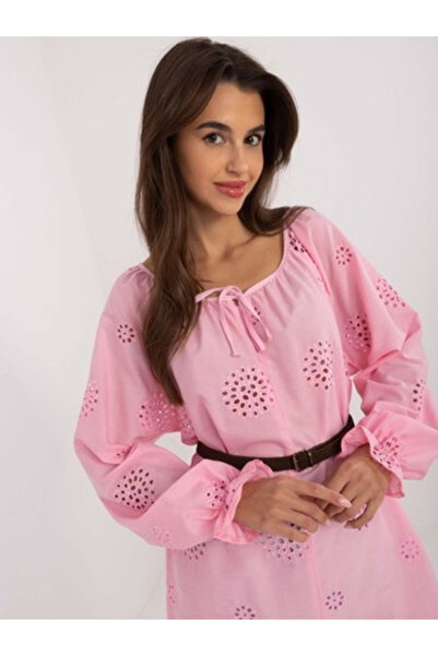 LAKERTA Bluza Dama Maneca lunga, Boho, LAKERTA, Roz