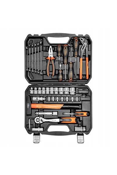 NEO Tools Set de scule NEO, valiză universală - Chei tubulare 56 buc.