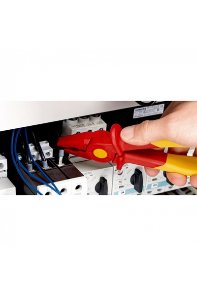 Knipex Clește universal izolat din plastic VDE 180 mm