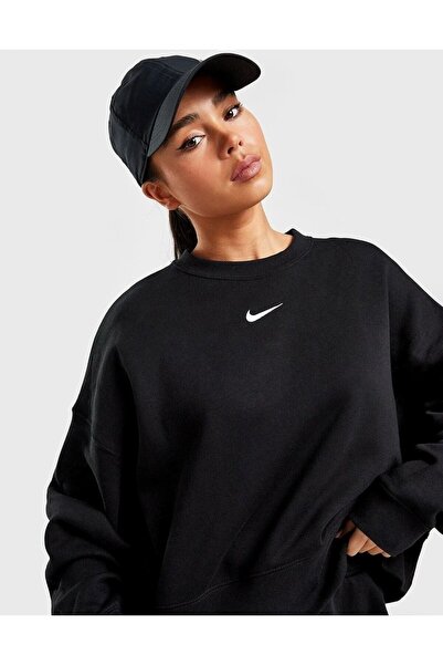 Nike DQ5761-010 Sportswear Phoenix Fleece Kadın Sweatshirt