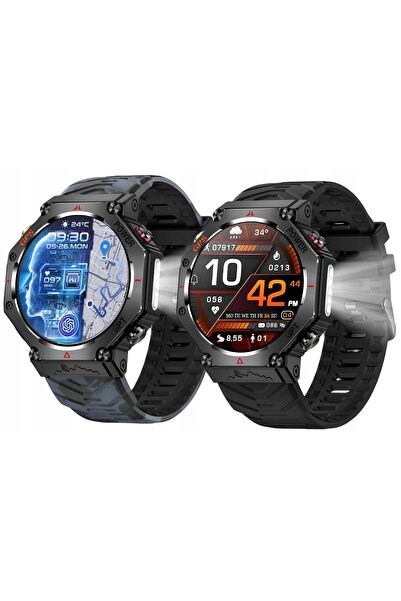 Lazird SMARTWATCH GPS CEAS LAMPĂ TĂCUTĂ CHAT GPT AI APEDURĂȚI COMPAS TIPARATO...