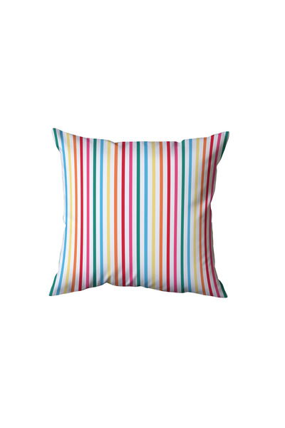 Beramussa Colorful Striped Pillow, Gift