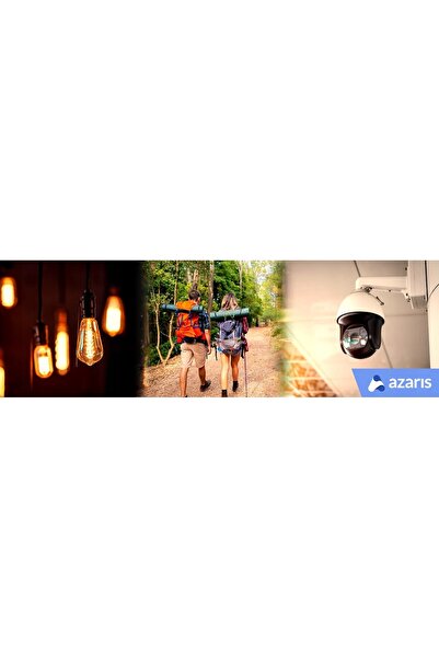 Azaris LAMPĂ HALOGENĂ PORTABILĂ LED 150W 230V + CABLU USB BATERIE PENTRU LAMP...
