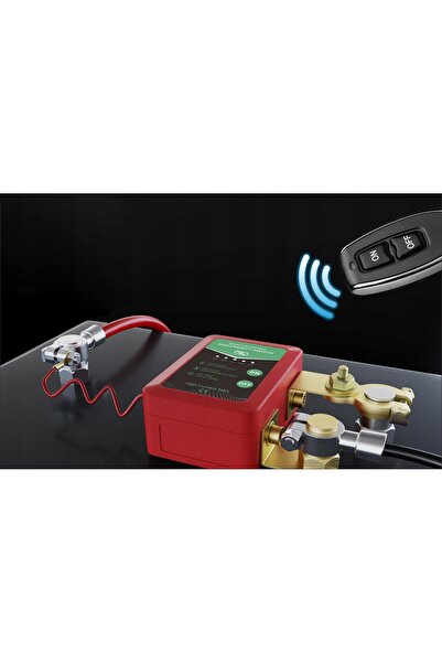 NO BRAND Întrerupător automat de deconectare a bateriei la distanță 12V 240A ...
