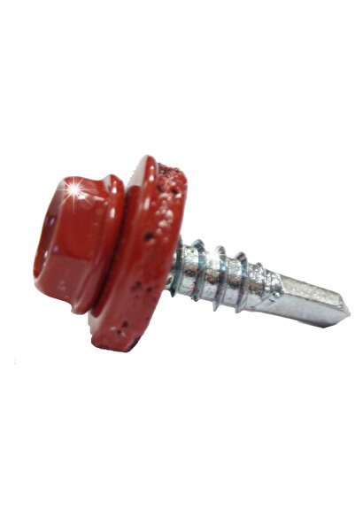 NO BRAND Șuruburi agricole pentru tablă 4,8x19mm 250 bucăți RAL3011