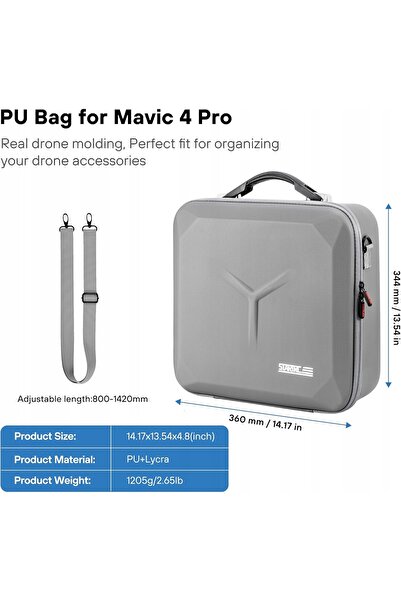 Startrc Husă de transport pentru DJI Mavic 4 Pro RC Pro 2 Creator Combo Geant...
