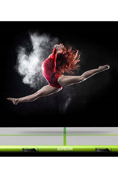 innature AIRTRACK 3M VERDE SALTEA GIMNASTICĂ ACROBATICĂ GONFLABILĂ CU POMPĂ Ș...