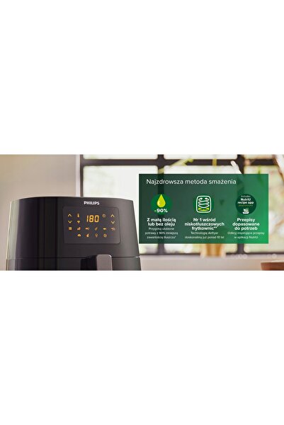 Philips Friteuză cu aer cald fără ulei HD9280/70 6,2L XL Wi-Fi