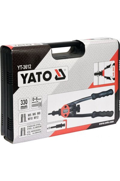 yato Set de filetare manuală YT-3612 M5-M12