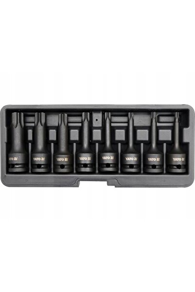 yato Set de chei tubulare cu cap Torx 1/2 " T30-T80 YT-1065