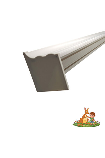 KLEIDECO Sina perdea PVC Kleideco, model SEVILLA, 2 canale, masca inclusa cu ...