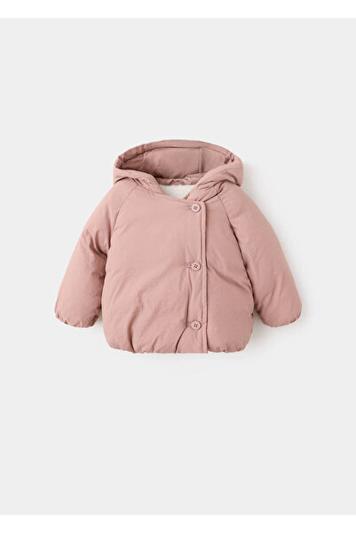 MANGO Baby Kapüşonlu kapitone anorak