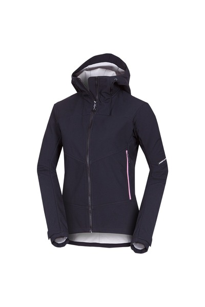 NORTHFINDER Jachetă softshell de damă Chandra-Negru-S