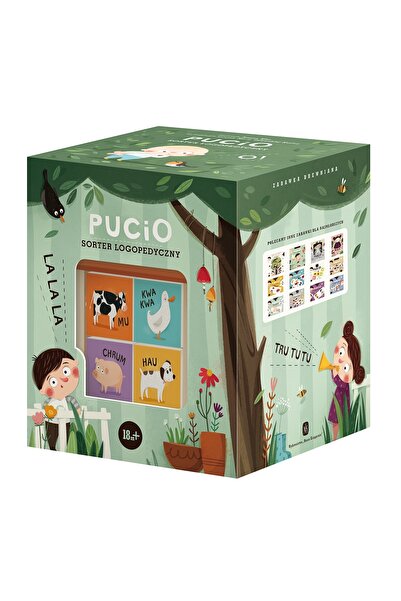 Nasza Księgarnia Pucio Sorter logopedic Jucărie 03782