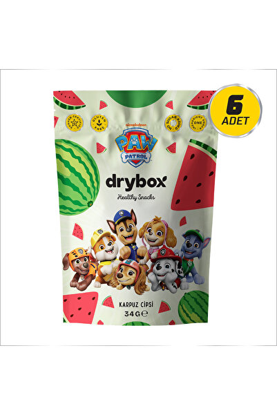 PAW Patrol Karpuz Cipsi 6'lı Paket