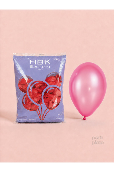 HBK Balon بالونات فلورسنت ماجنتا من HBK مقاس 11 بوصة، 100 قطعة، بالونات زينة ...