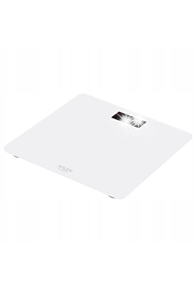 adler Cântar de baie electronic, din sticlă, de precizie, pentru 150 kg, LCD,...