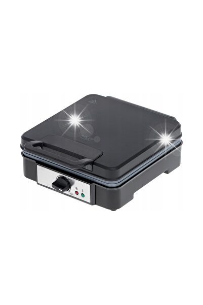 adler Aparat de făcut gofre mare 1800W, 4 plăci antiaderente pentru gofre cro...