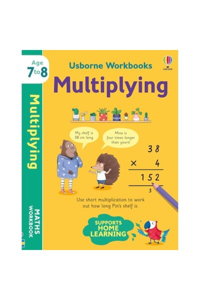 Usborne Работна тетрадка по умножение, Умножаване с 7-8,