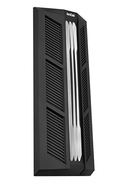 AEROCOOL Ανταλλακτικό μπροστινό πάνελ για κουτί υπολογιστή PRIME-G-BK-V1, RGB...