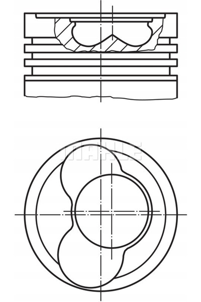 MAHLE Piston 030 59 02