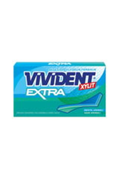 Vivident CÜZDAN EXTRA MENTOL NANE AROMALI SAKIZ 26 GR *5'Lİ