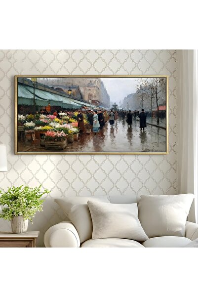 Signtouch Advertising Signtouch Rainy European Town Square Canvas Wall Art 60...