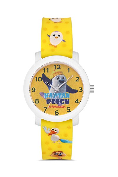 DAVID GUNER Wristwatch Yellow Dial White Case Dg-8683La-Ae12