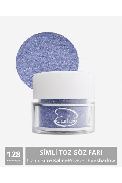 CARLA Long-Lasting Glitter Powder Eyeshadow 2.5 g No: 128