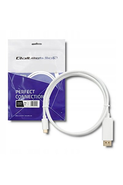 NO BRAND Cablu USB tip C - DisplayPort QOLTEC 50412 1 m
