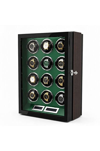 ROBERT TAYLOR Watch Winder Belgravia Collection – 12 Slot Ultra Quiet Automat...