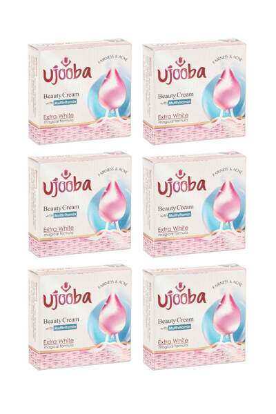 ujooba Beauty Cream Extra White - 6x20g