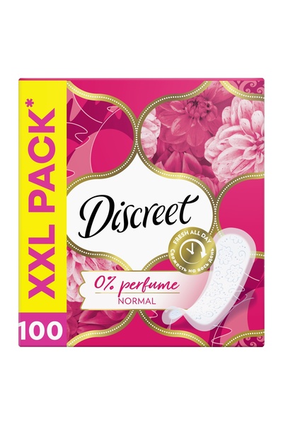 NO BRAND Absorbante igienice DISCREET Multiform 0 Normal (100 bucăți)