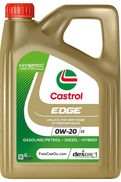 CASTROL Edge C5 0W20 моторно масло за леки автомобили 4л