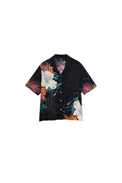 Desigual Cămașă de damă 26SWCW36 Negru