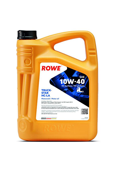 ROWE Engine oil HighTec TruckStar HC-LA 10W40 5L