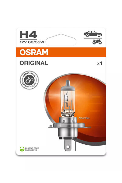 Osram Bec Original H4 12V 60/55W P43t Blister