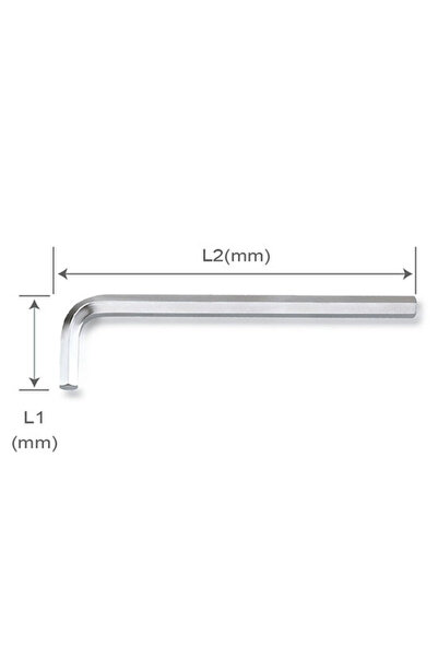 TOPTUL 9 mm hex key