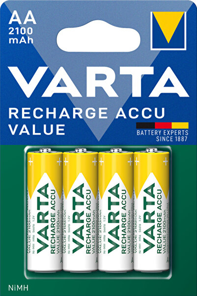 Varta Επαναφορτιζόμενη μπαταρία AA 2100 mAh